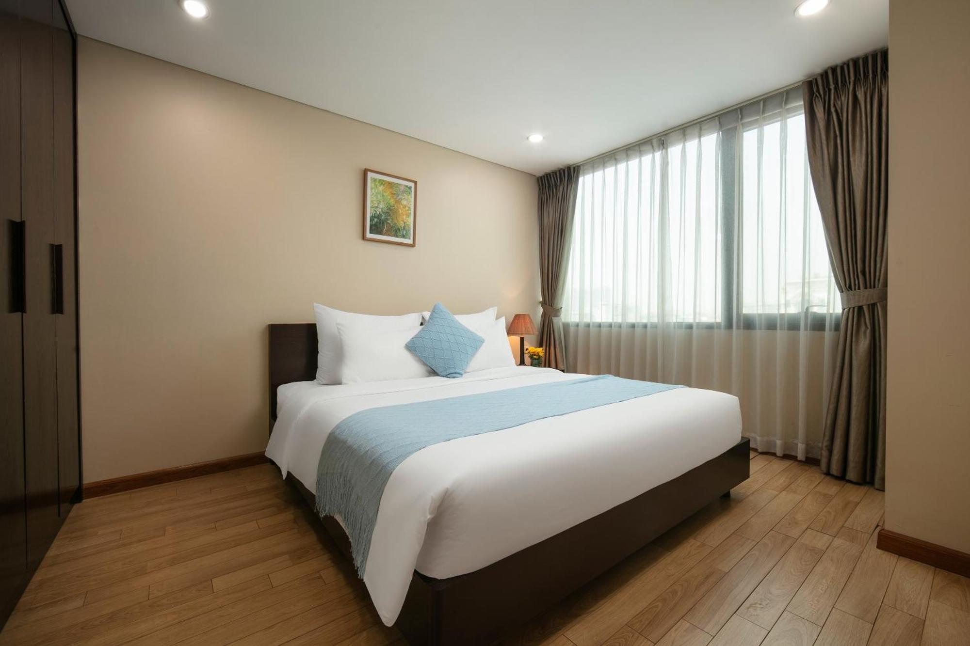 Hb Serviced Apartment - 121B Quan Hoa Ханой Экстерьер фото